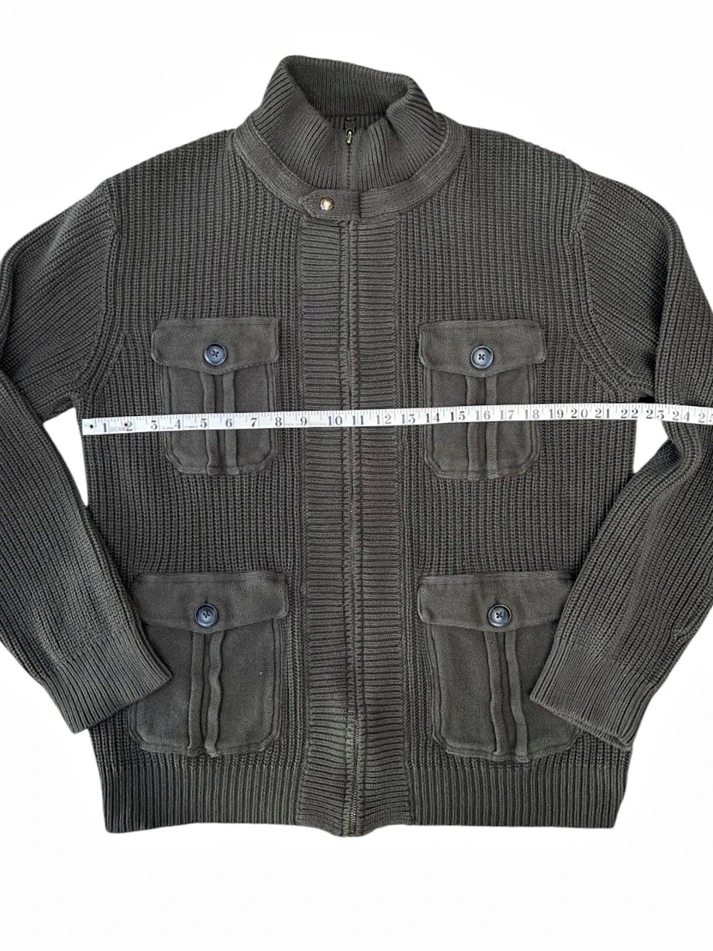 Roots Full-Zip Utility Cardigan Sweater - Picture 6 of 7